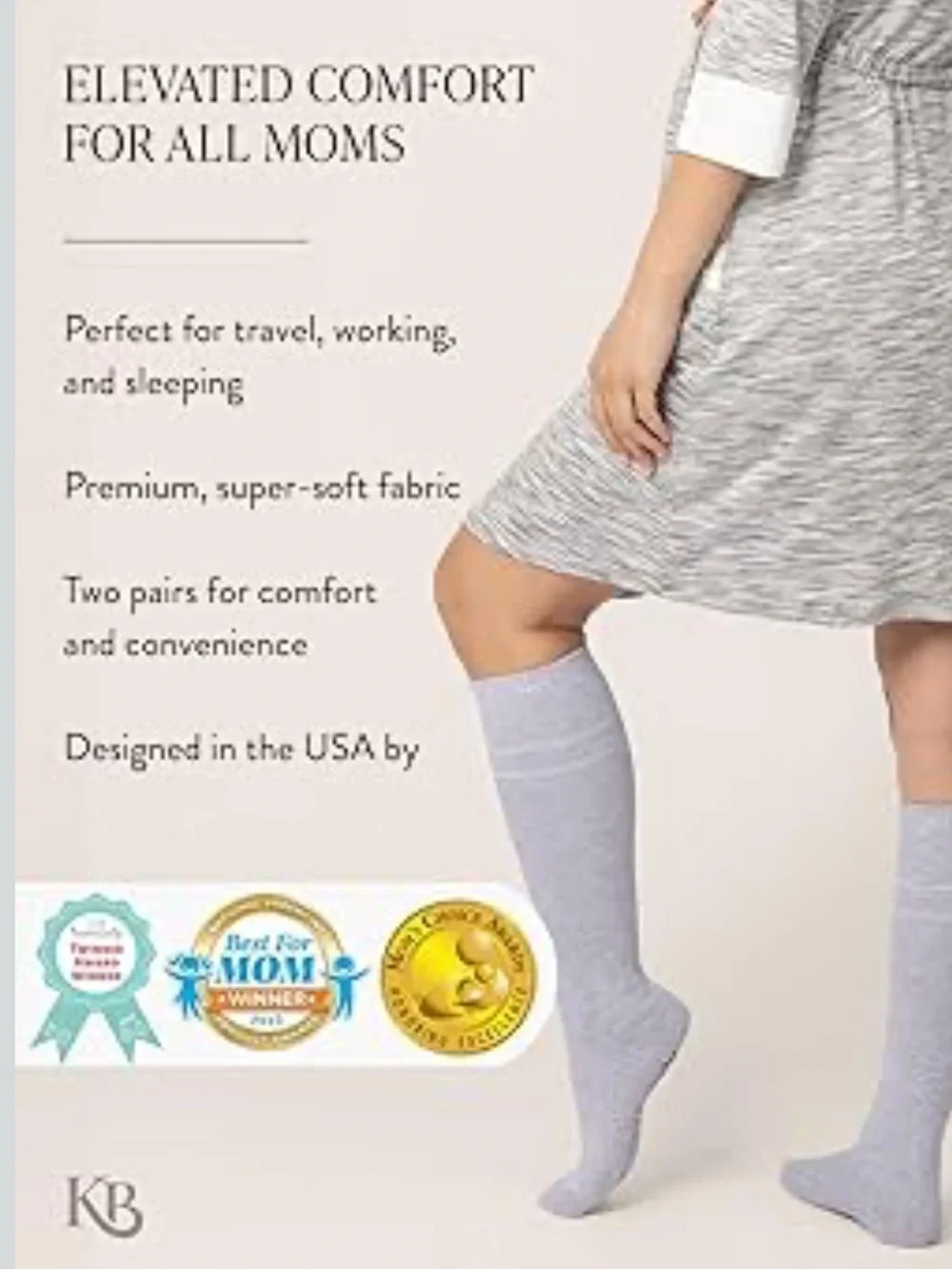 NWOT Kindred Bravely Compression Socks 2-Pack